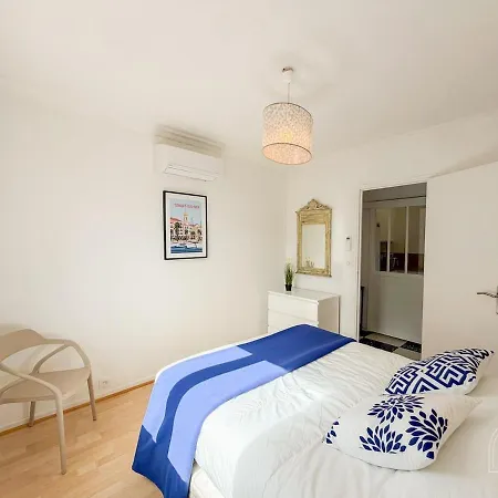 Daire T3 Lumineux A Six Fours, Vue Mer, Garage Six-Fours-les-Plages